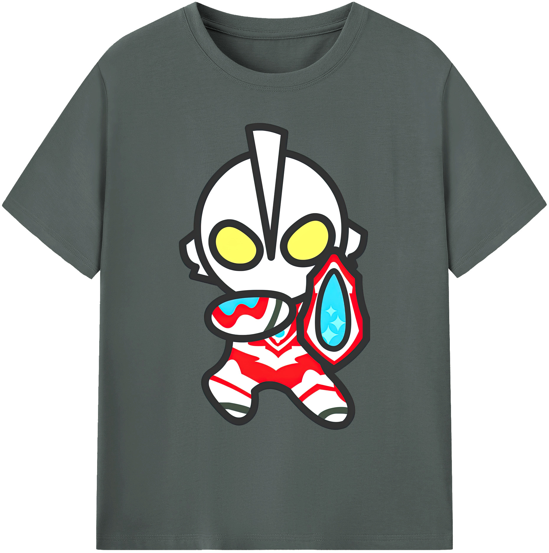 （画像用） ウルトラマン Ultraman 綿100％ メンズ半袖Tシャツ｜肌触りやわらか＆通気性